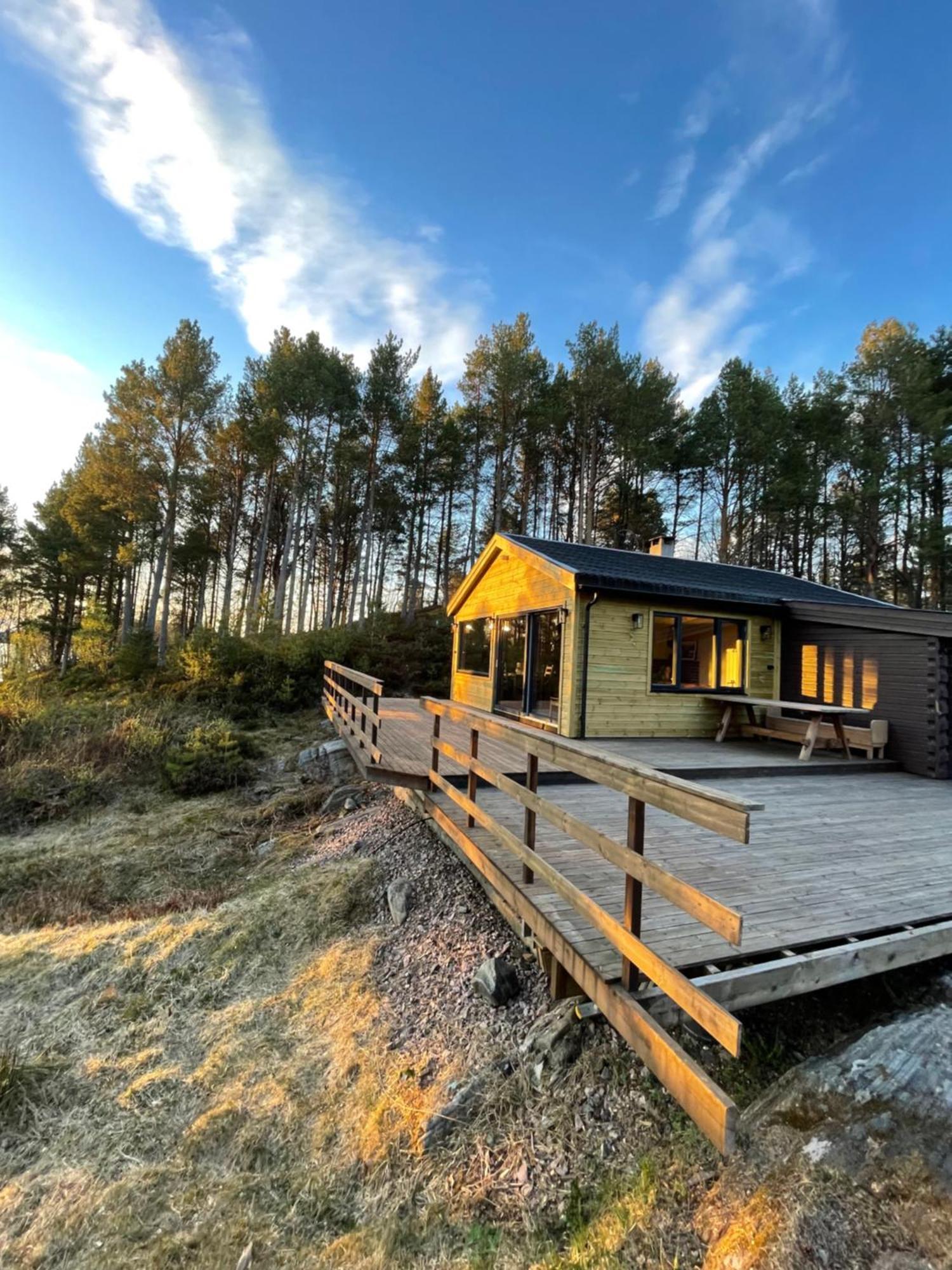 Hytte I Naturskjonne Omgivelser Sofstad Exterior foto