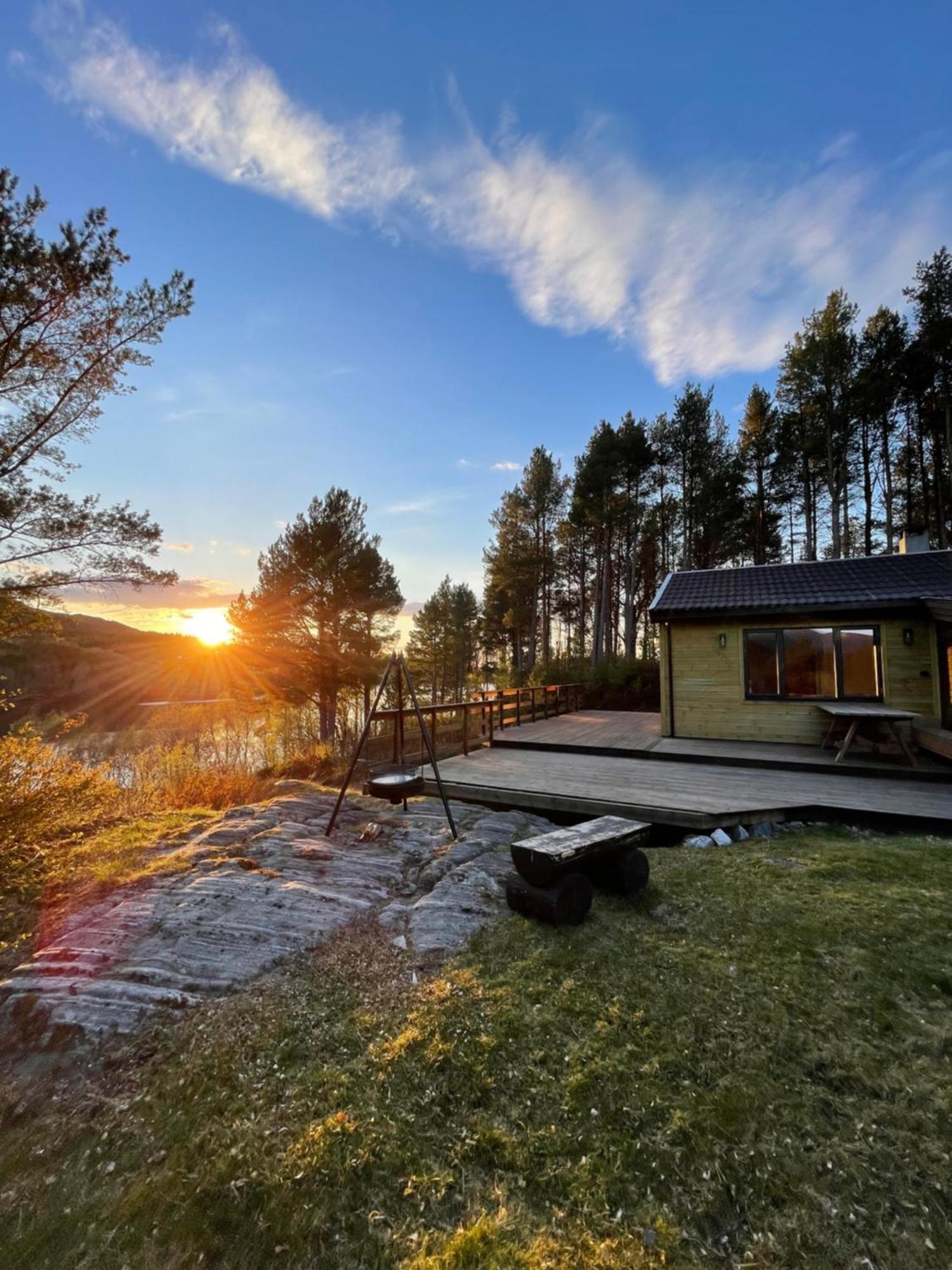 Hytte I Naturskjonne Omgivelser Sofstad Exterior foto